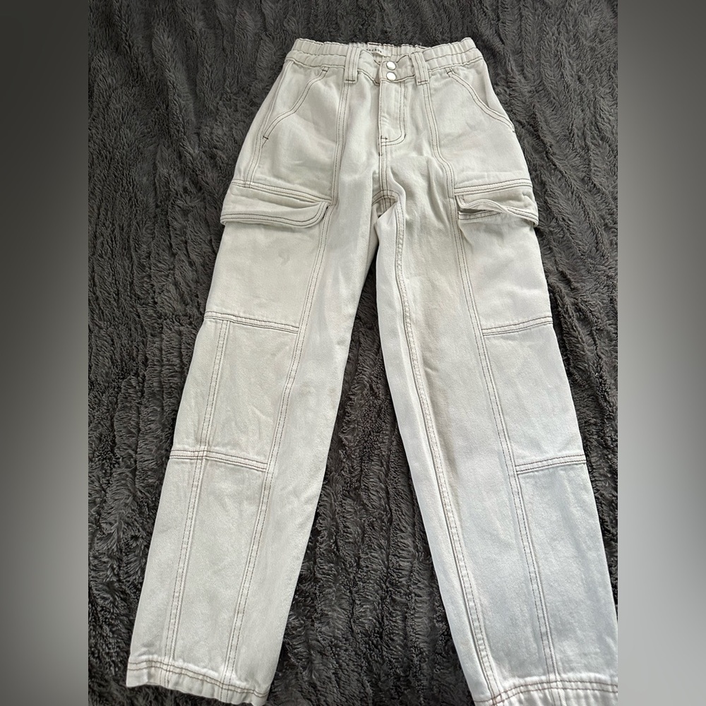 tan PacSun cargo pants